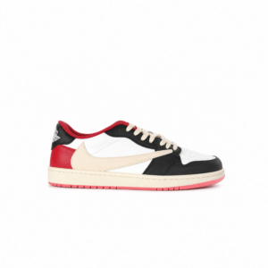 Travis Scott x Air Jordan 1 Retro Low "Black Red"